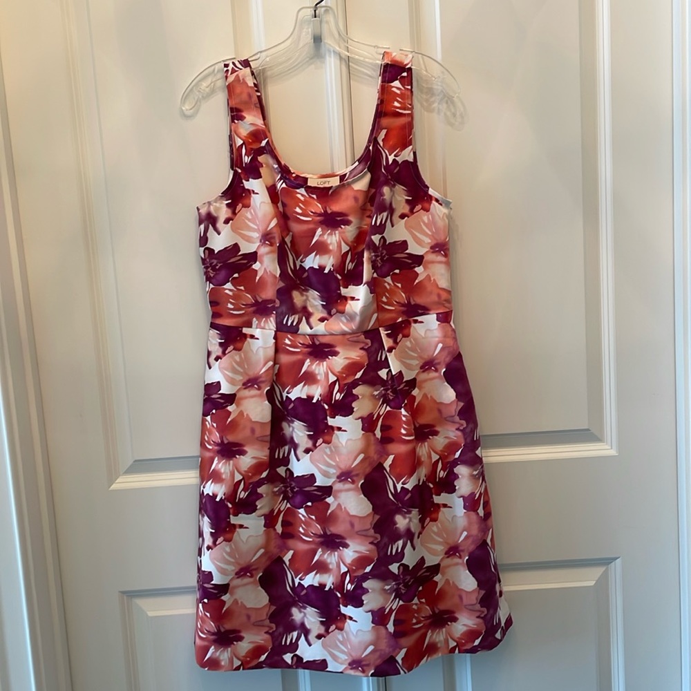 LOFT DRESS WITH SIDE ZIPPER